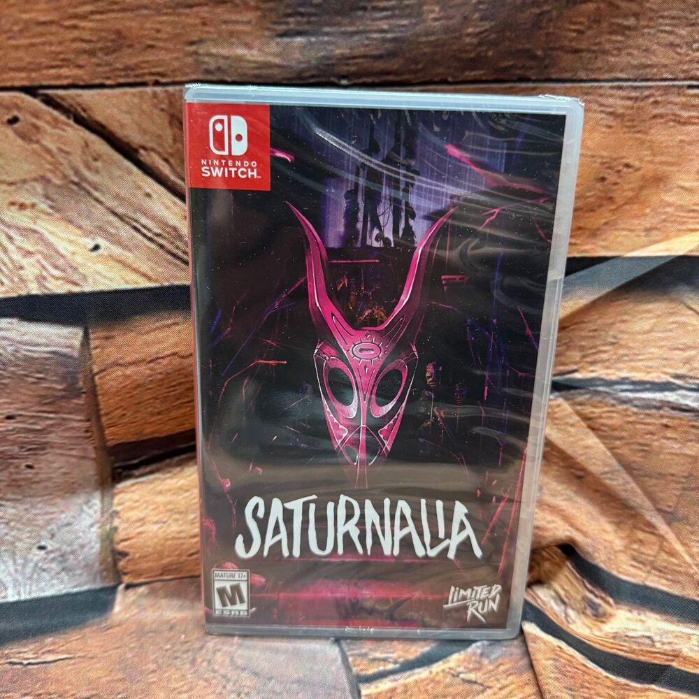 Saturnalia Nintendo Switch Limited Run Games LRG 220 Brand New Factory Sealed M